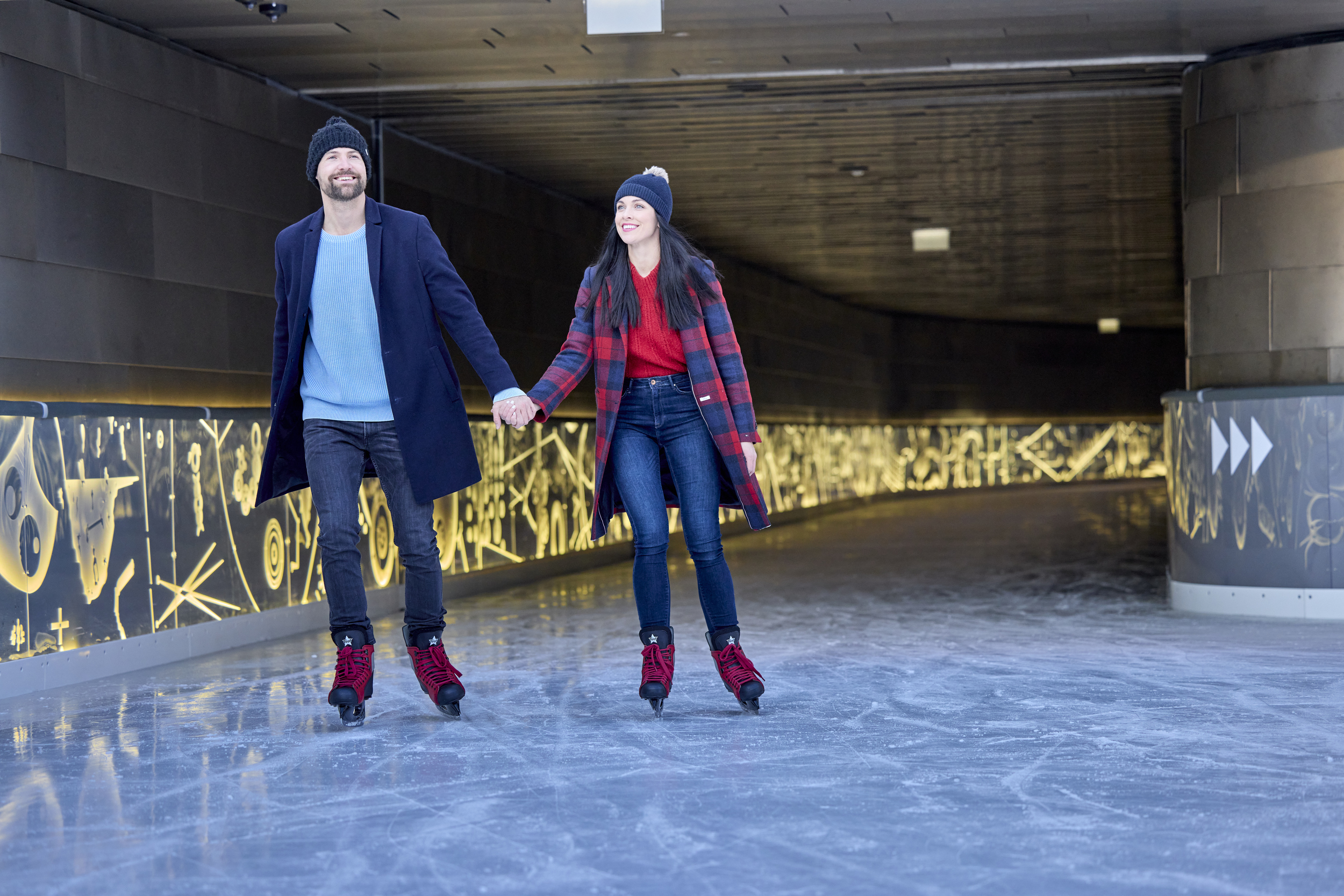 Eislaufen in der Silvretta Therme Ischgl