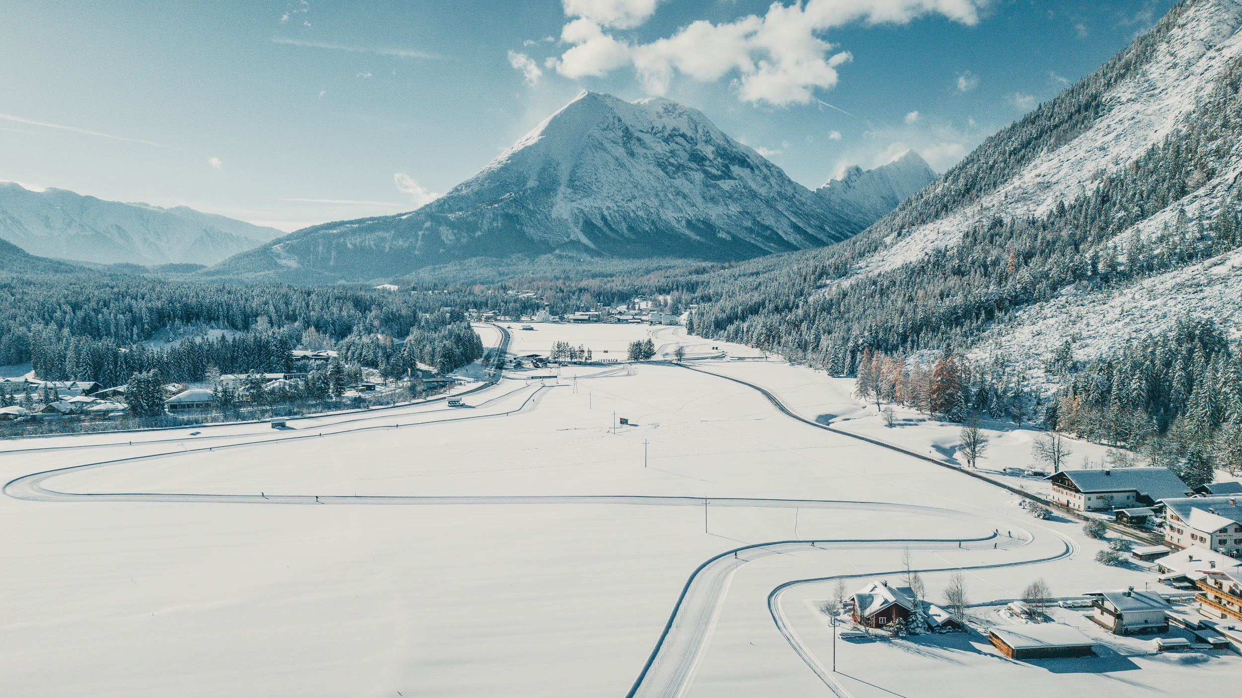 Langlaufen in Leutasch Region Seefeld