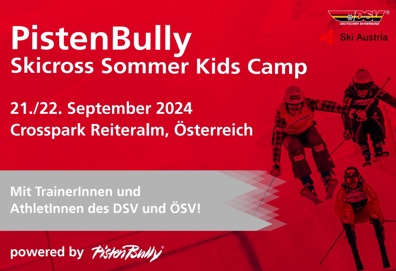 Pistenbully Ski Cross Sommer Kids Camp, Reiteralm