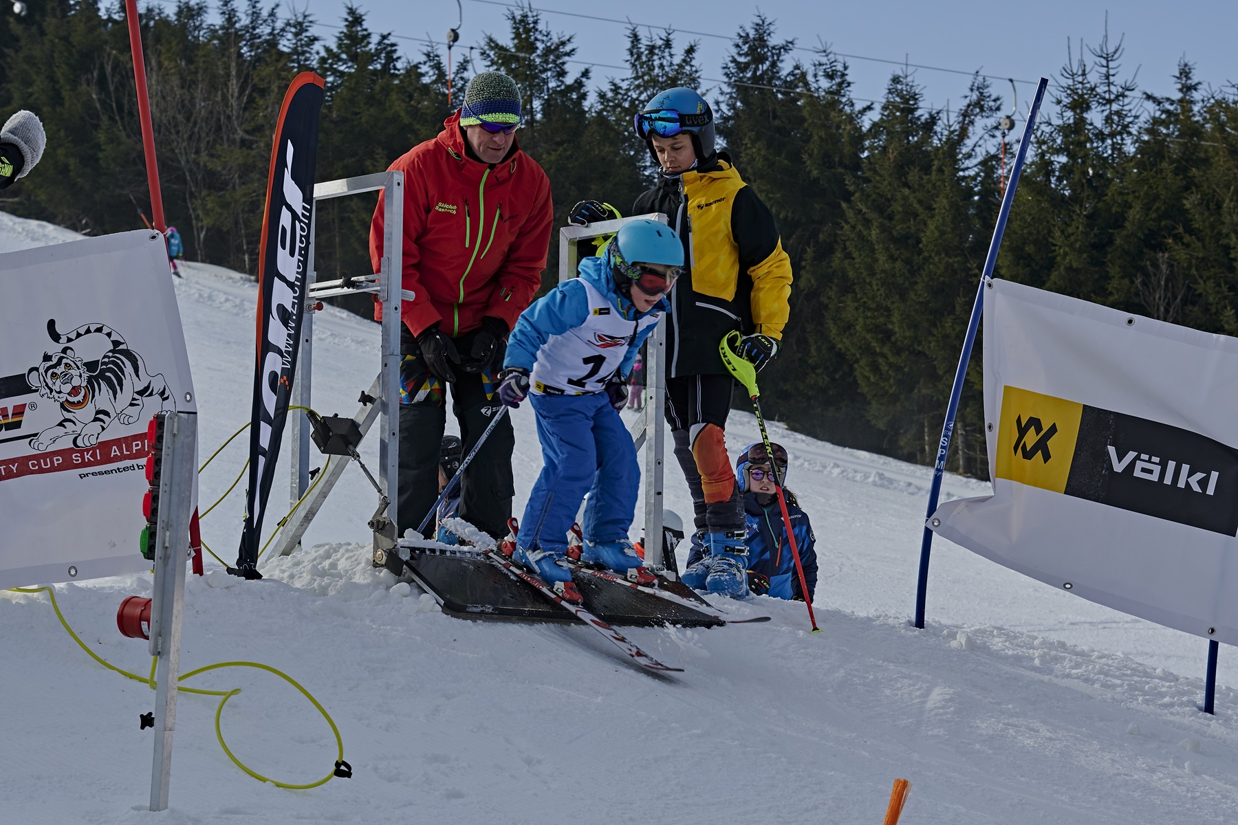 DSV-Skitty-Cup Ski Alpin, Startrampe